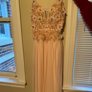 Beaded elegant dress